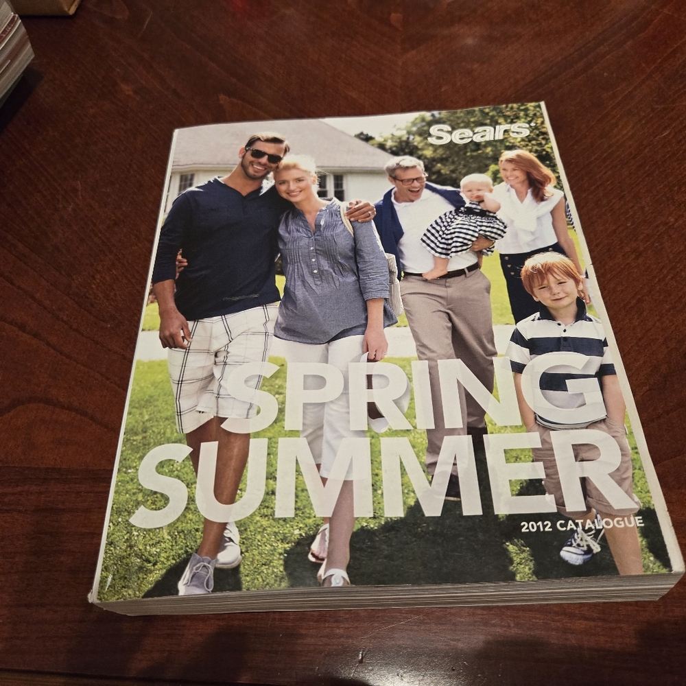 Sears 2012  Spring Summer Large Catalogue